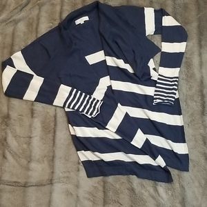 EUC Ann Taylor LOFT Cotton Blend Drape Sweater